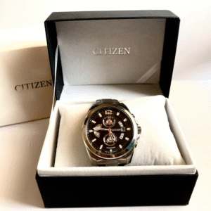 Reloj Citizen Chronograph Acero Inoxidable – Modelo Deportivo